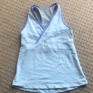 lululemon athletica Light Blue Tank Top